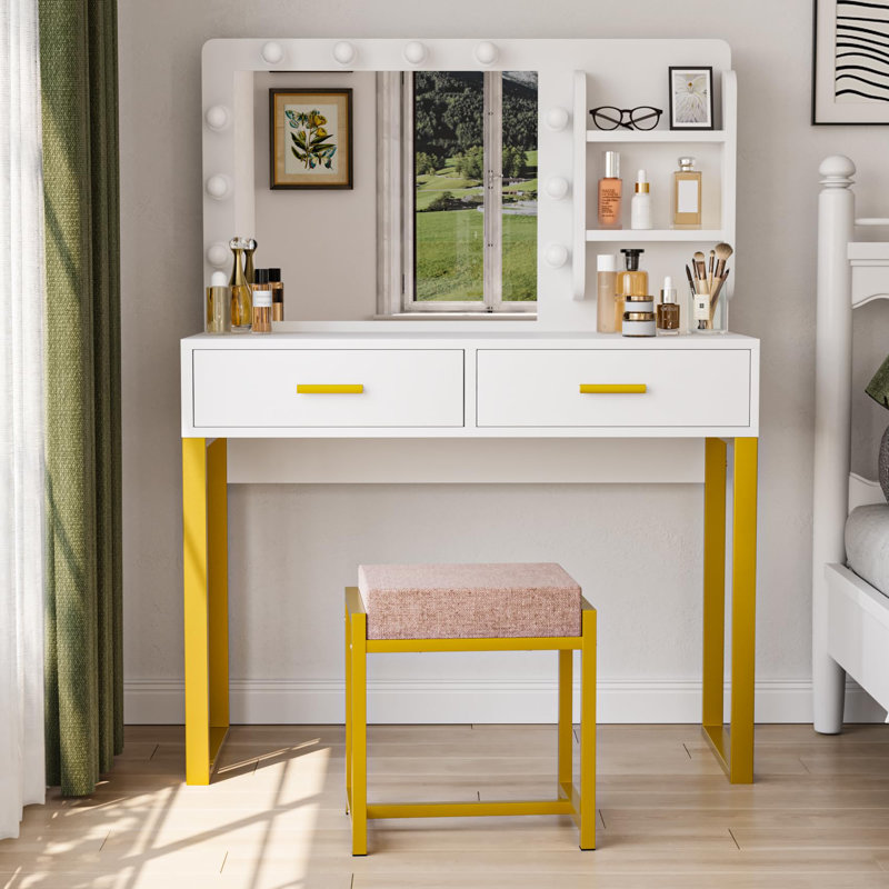 Coiffeuse Salita, White