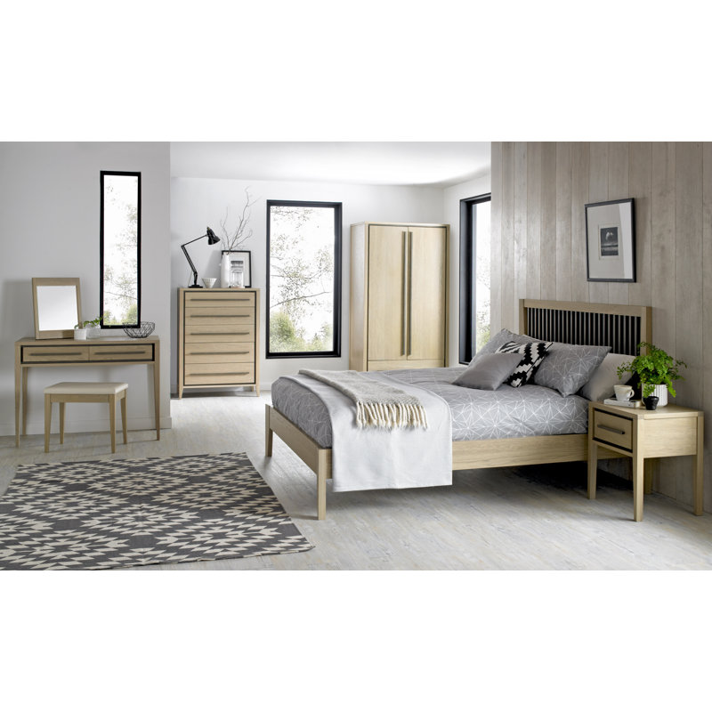 Boutell Solid Wood 125cm W 6 - Drawer Chest of Drawers