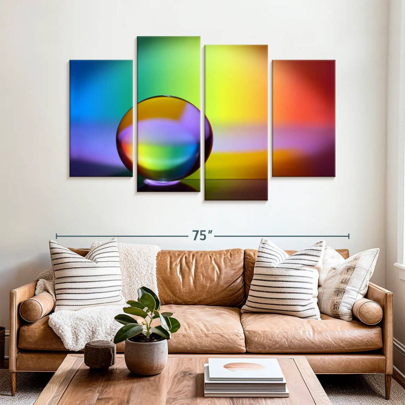 Sphère Avery Rainbow, H 42 po x l 68 po