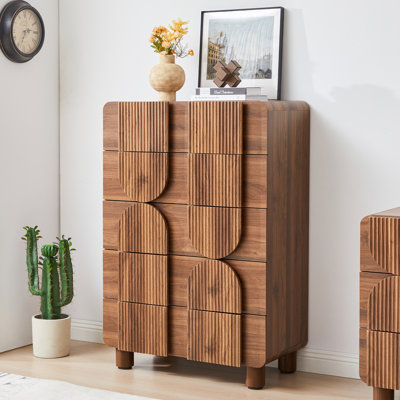 Commode moulée à 5 tiroirs (l 31,5 po)