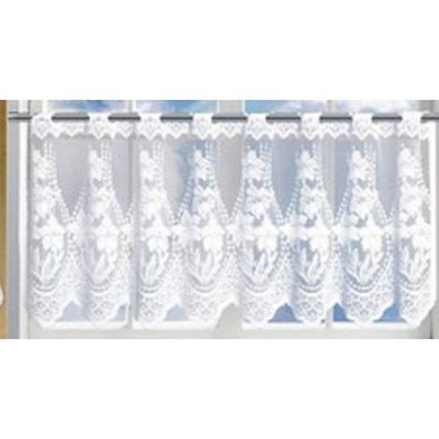 Floral Tailored Window Valance