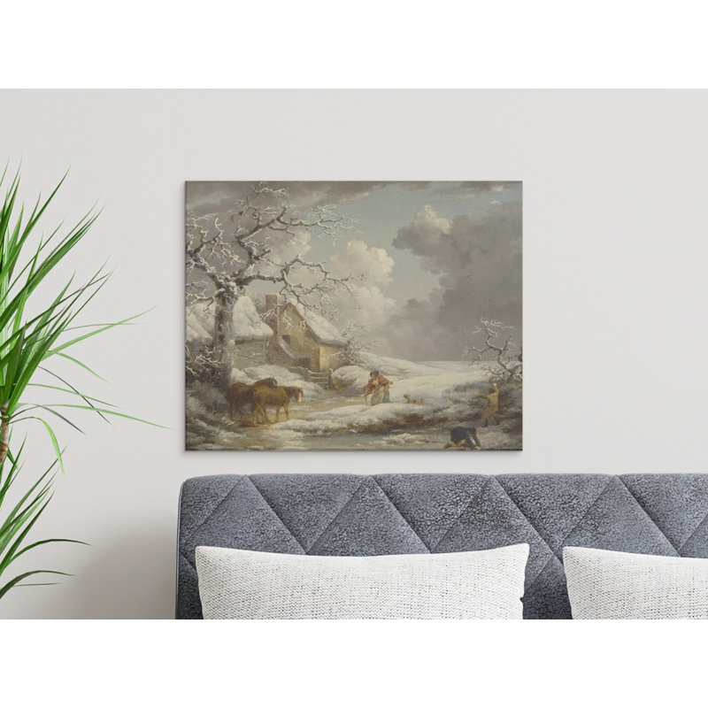 1 Piece Wrapped Canvas Wall Art Set, 48x16