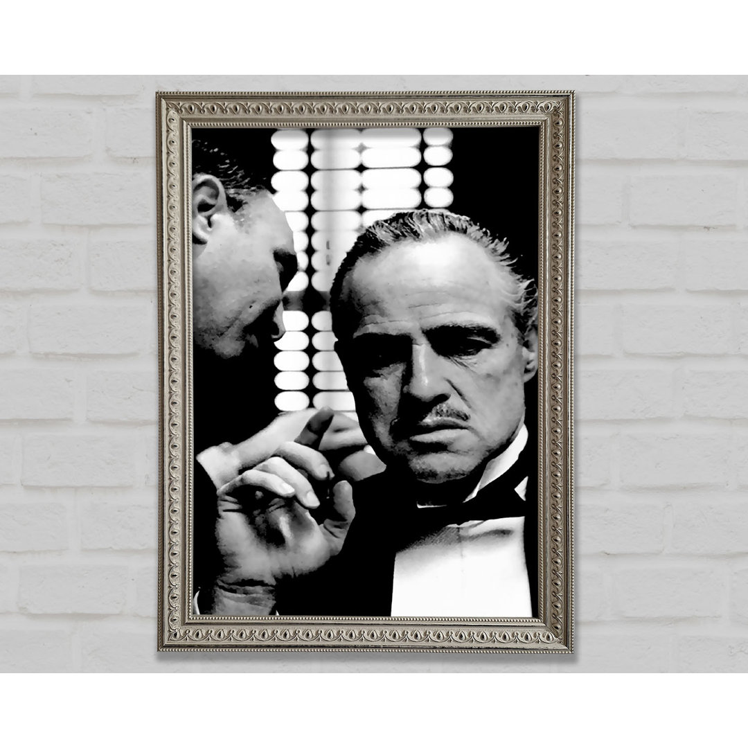 The Godfather Wisper - Einzelner Bilderrahmen Druck