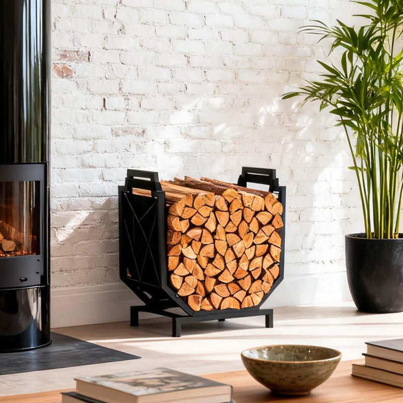 Support à bois pour l'extérieur