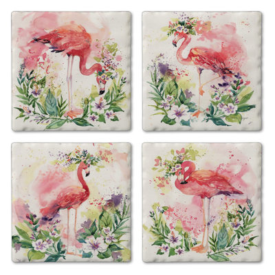 Paquet de 4 sous-verres Summer