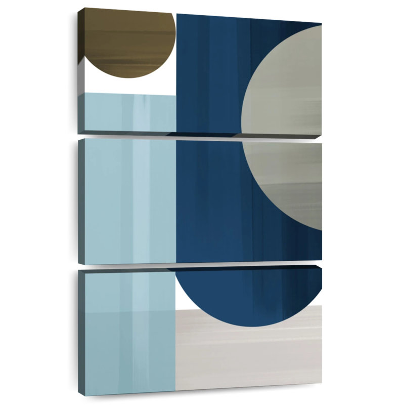 Avery Abstract Blue III, 50" H x 32" W