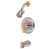 Brushed Nickel/Polished Brass is out of stock