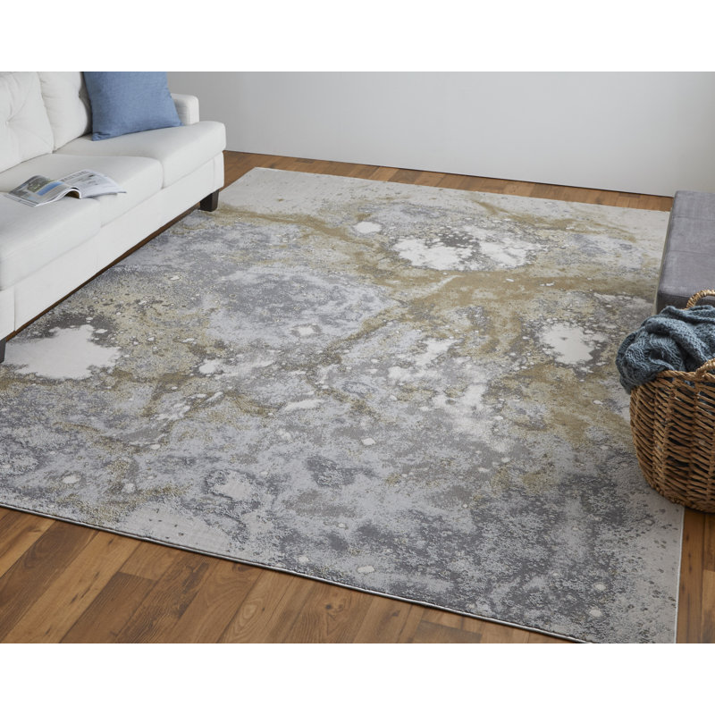 Abstract Indoor Rug, Rectangle 12' x 15'