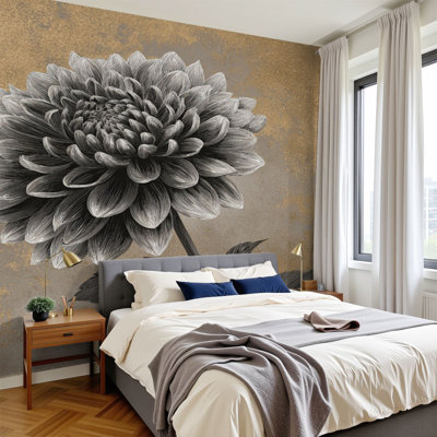 Papier peint adhésif mural bohème Boho
