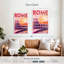 Affiche rétro de Rome, Rome-817264894
