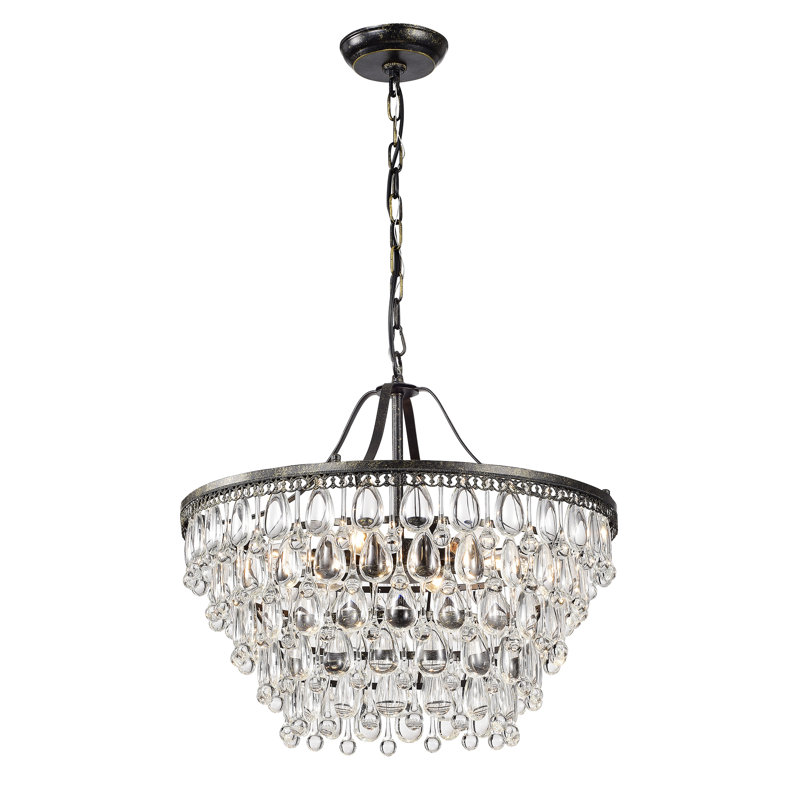Lustre gradué à 6 lumières Beverly