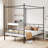 Alex-Jay Metal Canopy Bed-2109103170-2109103169