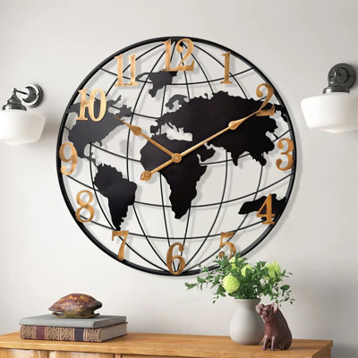 Katinia Metal Wall Clock