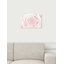 Floral et botanique rosé fleurs d’hiver-impression d’art graphique sur toile tendue-23209178-66971945