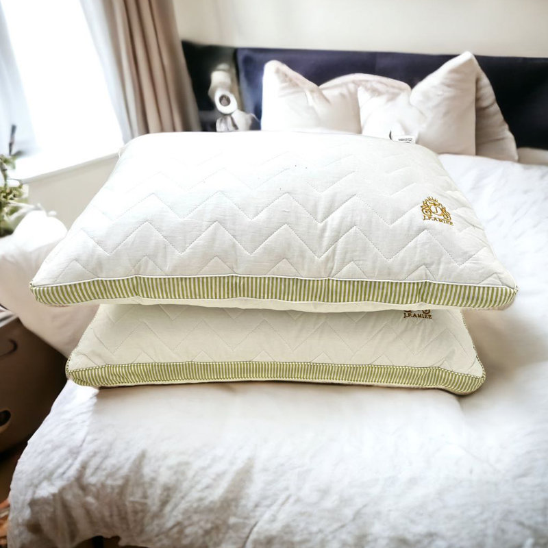 Coussin en coton 2 pièces Feathers