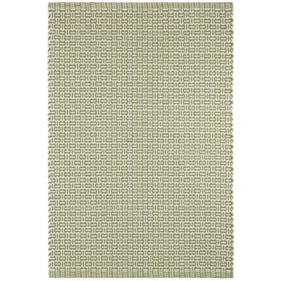 Miss Muffet Kit Kemp x Annie Selke Miss Muffet Olive Handwoven Cotton Rug
