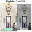 Lustre gradué à 12 lumières à niveaux-107485036