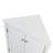 White Triangle Bathroom Storage Cabinet With Adjustable Shelves, Freestanding Floor Cabinet For Home Kitchen-866108943