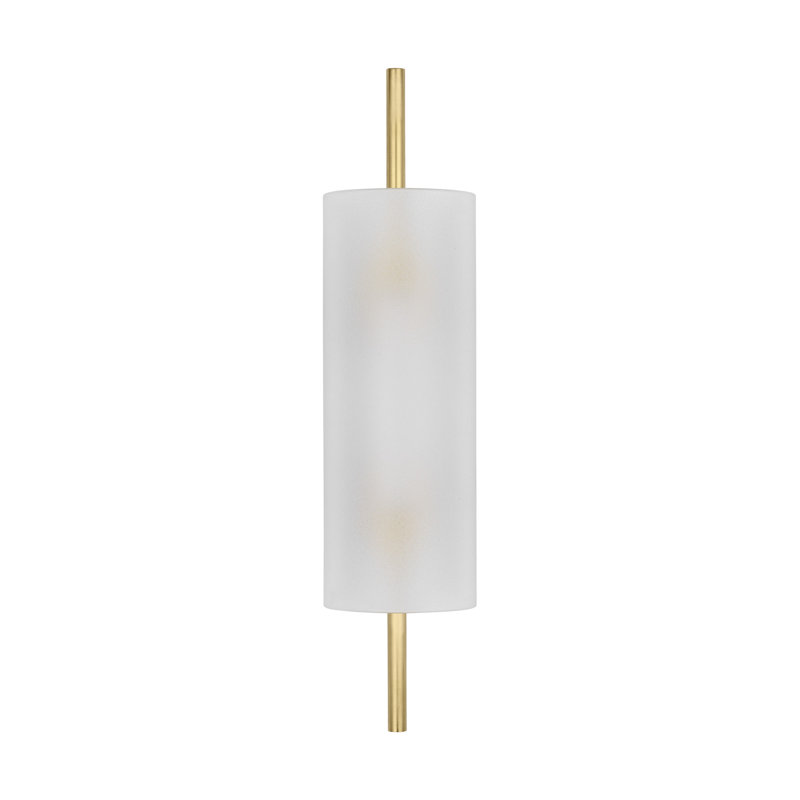 Trace 1 - Light LED Armed Sconce, Hand-Rubbed Antique Brass