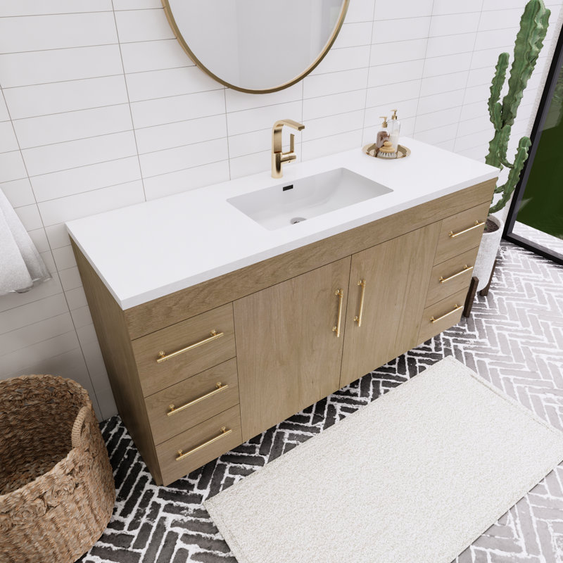 Meuble-lavabo simple l 60 po