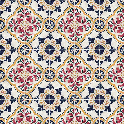 Cotto Rosa 4.5X4.5 Pattern Milana