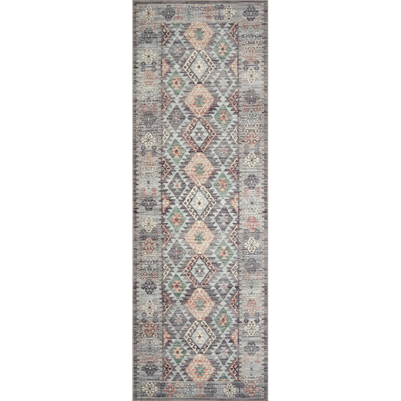 Tapis gris / gris anthracite Mayhall