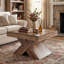 Cross Legs Coffee Table