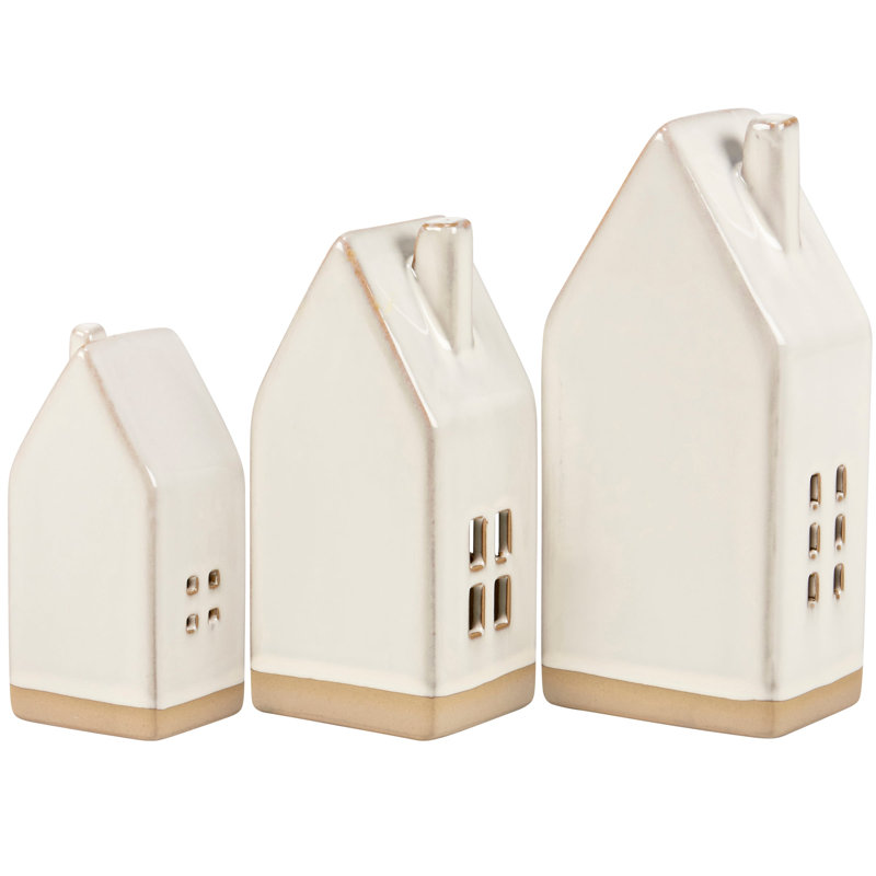Primitives by Kathy Lighted House Figurine Set