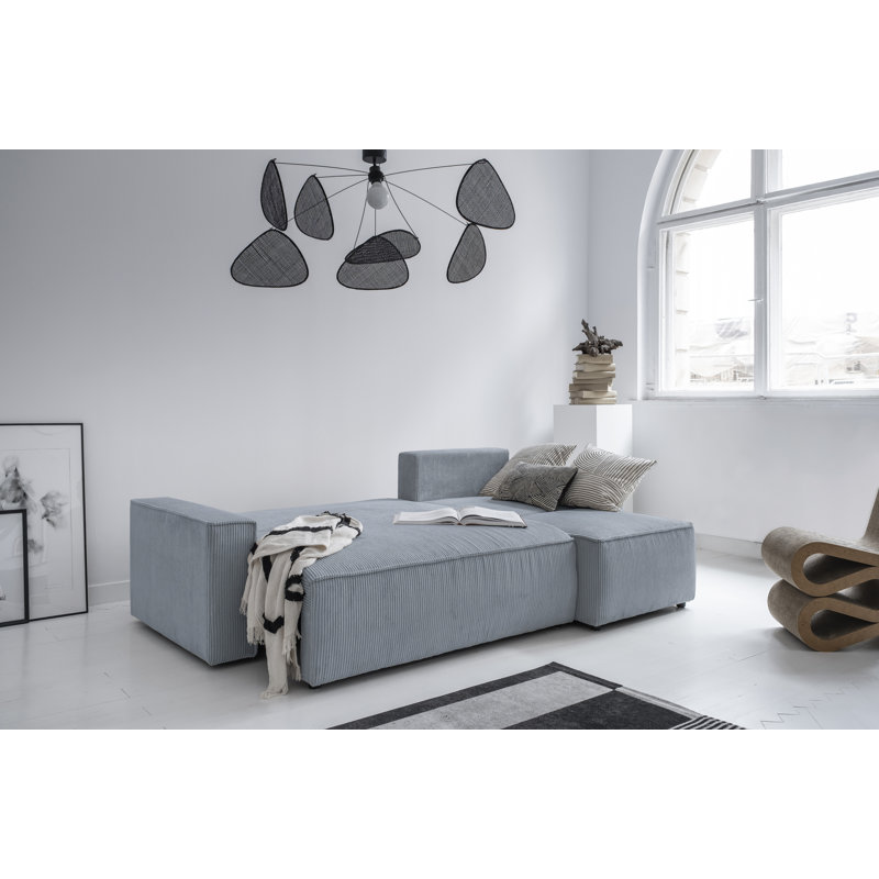 Brave Dave Corner Sofa, Light Grey