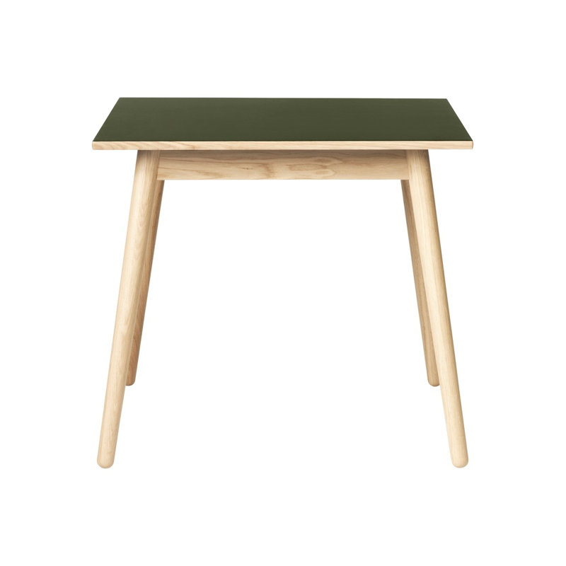 C35A Square Dining Table, Olive Green
