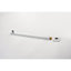 L'ensemble de fixation murale de pomme de douche 12 po, en laiton et en acier inoxydable, offre une douche confortable, une fonction autonettoyante et un ensemble d'accessoires essentiels-118088799