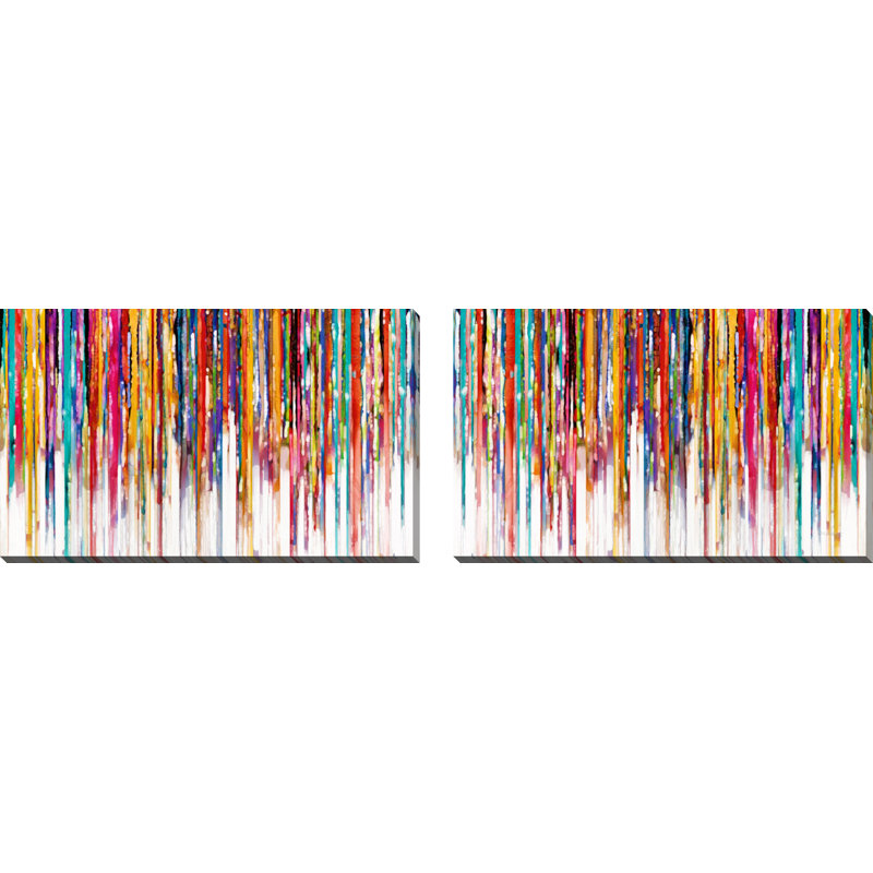 «Wings of Refuge Ruth 2 12», reproduction d'art à multiples images sur toile tendue, H 18 po x l 60 po x P 1 po