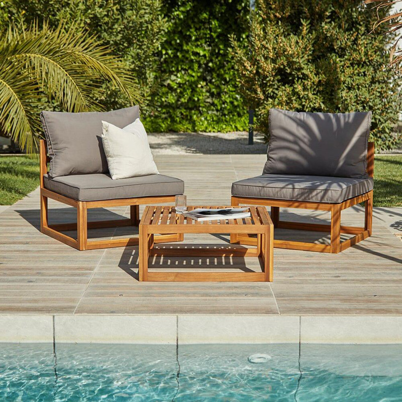 Rowan Garden Lounge Set with Cushions