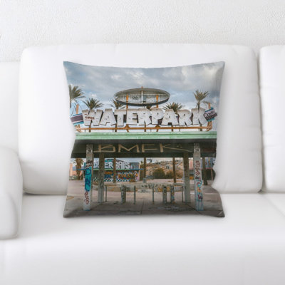 Microsuede Reversible Throw Pillow
