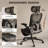 Foldex Ergonomic Office Chair, Folding Office Chair for Small Spaces with Lumbar Support-2093883902-2093883901