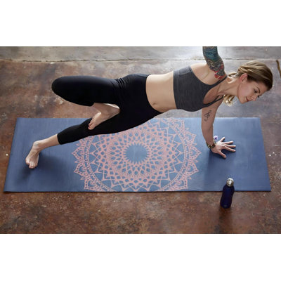 Stylish Printed Yoga Mat, Non-Slip And Wear-Resistant, Suitable For Various Yoga, Pilates And Floor Fitness Exercises, Beautiful And Practical.