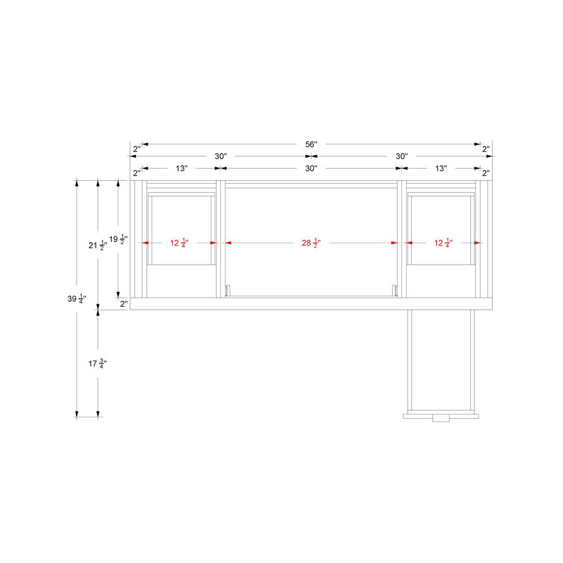 Lecrieú Single Extra Wide Bath Vanity, Hague Blue, Rose Gold, 60"