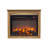 28" Electric Fireplace, TV Media Entertainment Center With