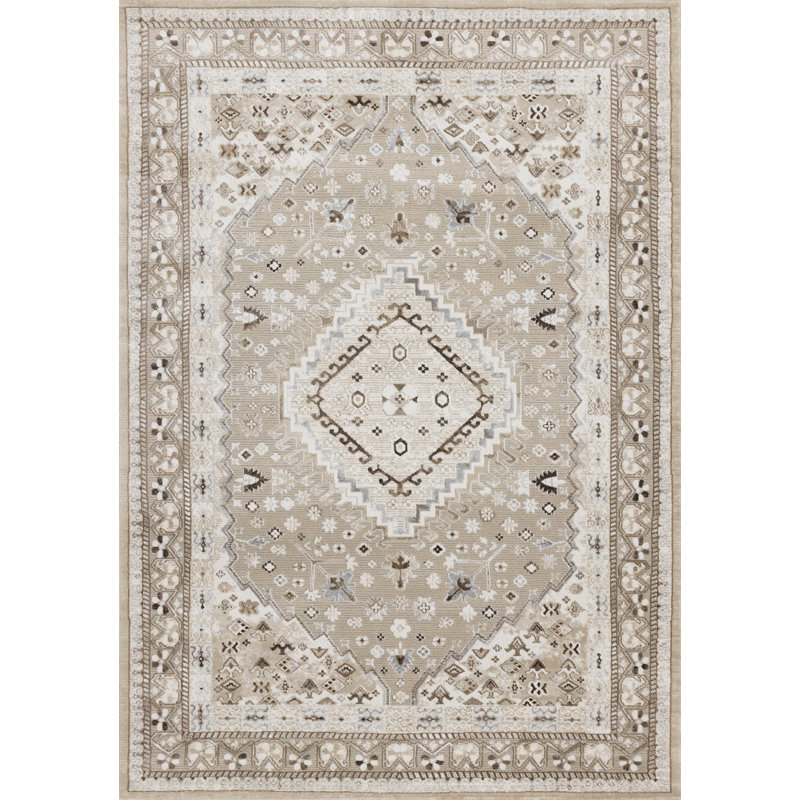 Tapis beige Katsusuke, Rectangle 7 pi 10 po x 10 pi 6 po