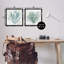 Mottled Coral Abstracts, ensemble de 2 toiles flottantes encadrées, design par Carol Robinson-1272316067-1272316066