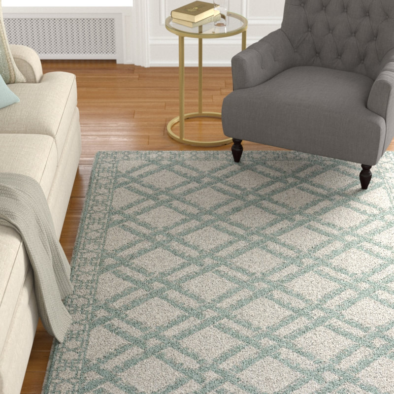 Kohut Geometric Indoor / Outdoor Rug, Rectangle 3'11" x 5'6"