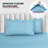 Luxury 4 Piece Solid Sheets Soft Rayon From Bamboo Blend Bedding Sheet Set-277409635-277409636