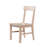 Solid Wood Dining Chair in Natural Finish