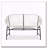 OUTDOOR PATIO WICKER LOVE SEAT-799755626