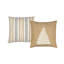 Gilded Coordinated Set of 2 Indoor & Outdoor Throw Pillows-475906846