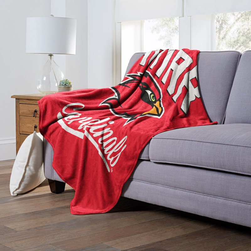 NCAA Silk Touch Throw Blanket, Ultra-Soft College Sports Fan Accent, 50 x 60 Inches, Lamar