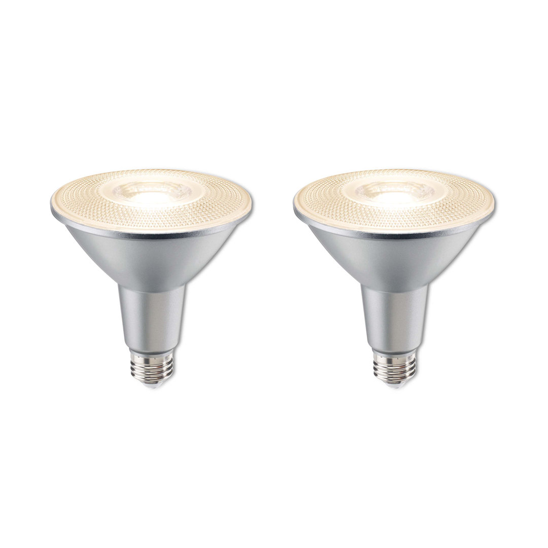 15 Watt (120 Watt Equivalent), PAR38 LED, Dimmable Light Bulb, Daylight E26/Medium (Standard) Base (Set of 2) Bulbrite Industries