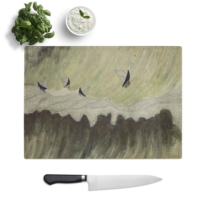 Finale Vol.1 by Mikalojus Konstantinas Chopping Board, 28.5cm W x 39cm L