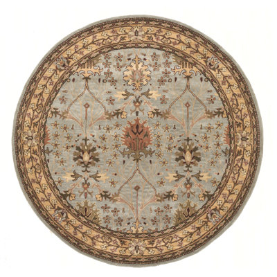 Tapis en laine touffeté à la main Morris, élégant tapis bleu pour le salon, la chambre à coucher, le bureau et la maison, design élégant et durable