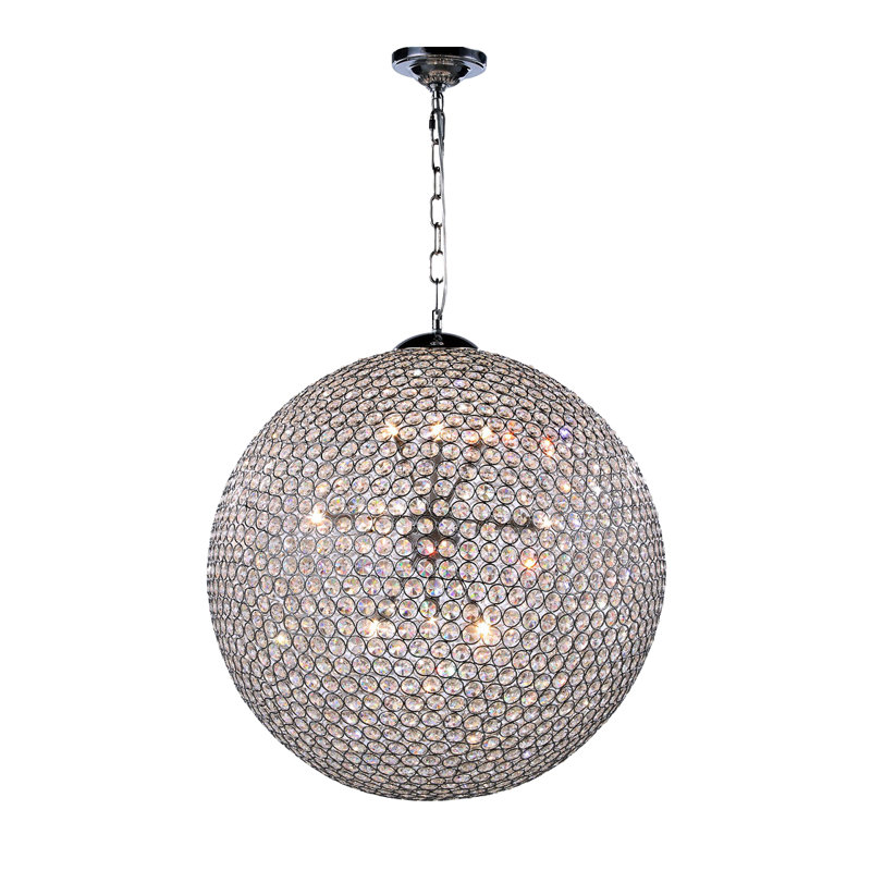 Ja 12 - Light Dimmable Globe Chandelier